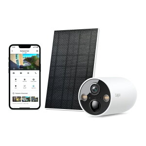 TP-Link tapo �t�����C�����X�Z�L�����e�B�J���� �\�[���[�p�l���t�� TC85KIT Solar-Powered Security Camera Kit AI���̌��m �X�^�[���C�g�Z���T�[ 400����f �t���[�d �ő�300�� 45���[�d��1���g�p�\ 2K QHD 