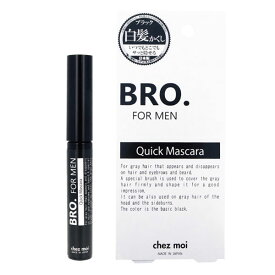 【ネコポス発送】BRO.FOR MEN Quick Mascara 6g【送料無料】【代引不可】男性向け 白髪染め 部分染め シェモア【39ショップ】
