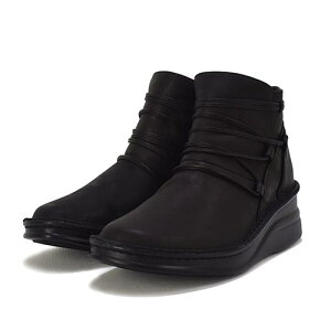 Put`s  革 レースアップ風 ショートブーツ