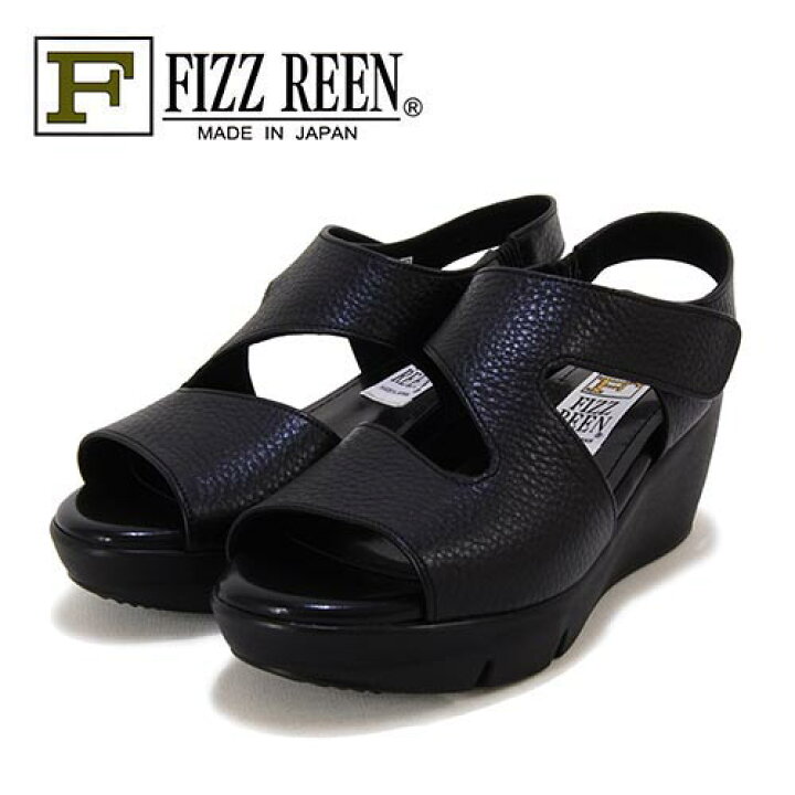 楽天市場】FIZZ REEN フィズリーン 革 甲ストラップ 厚底サンダル : GHILLI