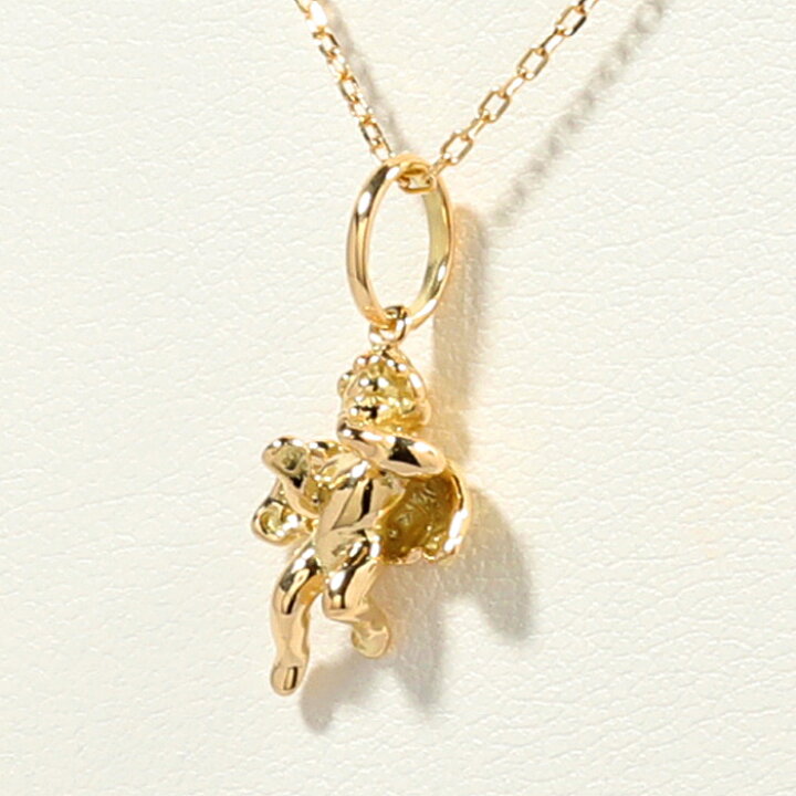 楽天市場】エンジェル 天使 キューピッド K18 18金 18k ペンダント 
