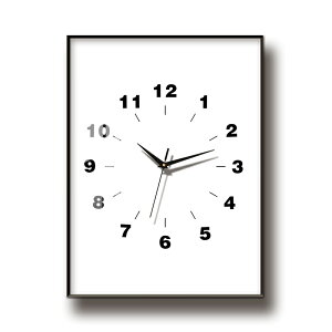 【クーポン5,000円OFF】【ポイント5倍】【送料無料 ※北海道・沖縄・離島除く 】 GMS02941 掛け時計 電波時計 オシャレ 壁掛け時計 おしゃれ かわいい モダン 黒色 ブラック アートパネル 置くだ