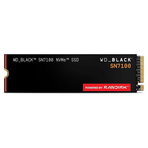WDS100T4X0E [WD_BLACK SN7100 NVMe SSD�i1TB M.2(2280) PCIe Gen4 x4 NVMe 3D TLC 600TBW 5�N�ۏ؁j]