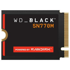 WD Black SN770M SSD M.2 PCIe Gen 4 x4 with NVM Express 500GB M.2 2230