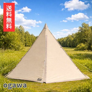 ogawa �I�K�� ����L�����p�� �^�b�\ T/C ���m�|�[���^�e���g �T���h�x�[�W�� �L�����v �e���g �A�E�g�h�A HEXAGON �Z�p�` ��370×����250cm Tasso CAMPAL
