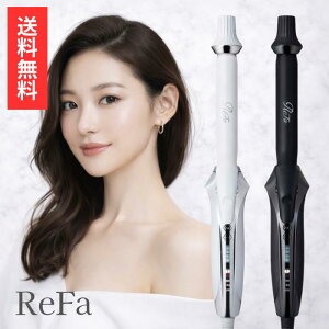 ���t�@ �J�[���A�C���� ReFa �v�� CURL IRON PRO 19mm �X�^�C�����O �}���`�{���e�[�W�d�l ���������オ�� 4�i�K���x���� �y�� �u���b�N �z���C�g �d���R�[�h��