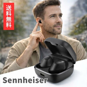 �[���n�C�U�[ Sennheiser ���C�����X�C���z�� ACCENTUM True Wireless �u���b�N �����\�h���C�o�[ 28���ԍĐ� �n�C�u���b�h�m�C�Y�L�����Z�����O �O����荞�݋@�\ bluetooth 5.3 �|�P�b�g�T�C�Y ���C����
