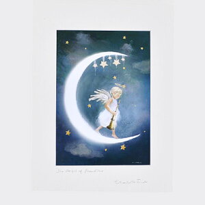 【送料無料】イギリス 英国製アート【画題 エンジェル オブ フレンドシップ (絆のエンジェル)】妖精の写真家Charlotte Birdのフォトグラフ (絆のエンジェル)ギフト対応 あす楽