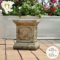 楽天市場】置物 台座（素材（ガーデニング・DIY用品）人工石）（花 