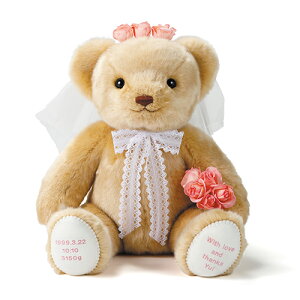 \ 20%OFF / キャメリー マリアージュ 女の子 フリーメッセージ ★ 両親プレゼント プレゼント 体重ベア 出生体重 結婚式 成人式 親ギフト お祝い 披露宴 ウェディング 両親へのプレゼント