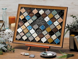 ＼20％オフ／ ウェルカム タイル ボード ( ランタン ) 50名様対応 ★ 結婚式 演出 参加型 ウェルカムスペース ゲスト参加型 50人 証明書 ウェルカムボード ゲスト参加型結婚証明書 ウエルカムボード ゲスト お洒落 ウェディング 可愛い おしゃれ 記念品 贈呈品 [AI-2024]