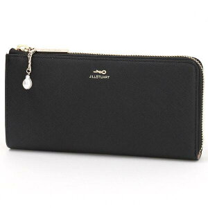 JILLSTUART 財布 リボン L字ファスナー長財布 レディース ジルスチュアート グローリア 牛革 JSLW3AT1 ピンク ブラック プラチナ ラベンダー 喜ばれるギフト