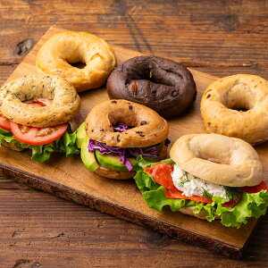 北海道産ゆめちから100% お試しベーグルセット 送料無料 トライベッカ・ベーカリー