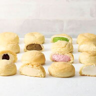 生クリームパン10個セット【6種バラエティ】 清水屋 カスタード 生クリーム あんぱん チョコ いちご 抹茶…