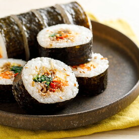 キンパ3種4本セット（プルコギ、鮭キムチ、ごま油） 鮭キムチ プルコギ 寿司 太巻き 巻きずし 節分 寿司 韓国グルメ 韓国 寿司