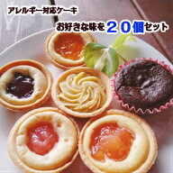 【アレルギー対応】お米deタルト ケーキ（20個選べるセット） りんご もも ブルーベリー さつまいもと栗 …