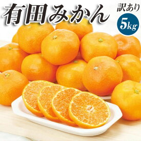 【初売り・セール】 有田 みかん 訳あり・家庭用　5kg サイズお任せ【厳選農園・完熟限定】有田みかん直売所選定【出荷日お任せ・指定日不可】(サイズ混合・家庭用)　送料無料　お届け指定⇒不可