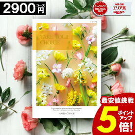カタログギフト 【2900円コース】 【送料無料】 テイクユアチョイス 【当日出荷】 内祝い お祝い お返し グルメ 結婚祝い 出産内祝い 結婚内祝い 香典返し 誕生日 快気祝い お礼 激安 お得 ギフトカタログ ブック TAKE YOUR CHOICE ハーモニック お歳暮