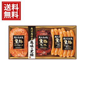 鹿児島県産恵味の黒豚ギフト 送料無料 お得 御礼 ギフトお土産 お供え 内祝 ご挨拶 ギフトセット 快気祝 お返し 手土産 プレゼント お返し お中元