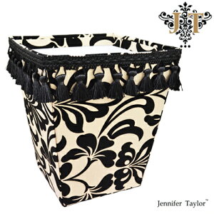 【楽天最安値に挑戦】ジェニファーテイラー ダストボックス Jennifer Talor ダストBOX ヨーク アメリカ リボン エレガント アンティーク調 ヨーロピアン 輸入雑貨 インテリア 小物入れ Yorke