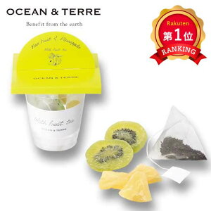 \楽天1位/ プチギフト 紅茶 【送料無料】 With フルーツティー キウイ&パイン 1個 紅茶 オーシャンテール 敬老会 プレゼント デイサービス 施設 食べ物 安い プチギフト 紅茶 400円 人気