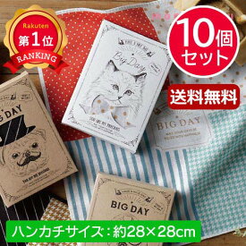 ＼楽天1位／ プチギフト 退職 タオル 【送料無料】 Nice Cats!【10個セット】 ハンカチ 初盆 お返し 品 プチギフト 退職 大量 産休 プチギフト ハンカチ 5000円 人気 4000円台 敬老会 プレゼント イベン