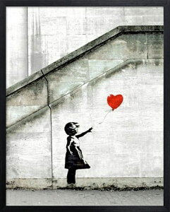 oNV[ DƏ Banksy Red Balloon G z 蕨 v[g A[g ʃA[eBXg CeA
