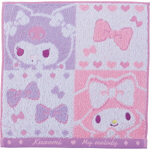 サンリオキャラクターズ タオルハンカチ マイメロディ&クロミ PN201500