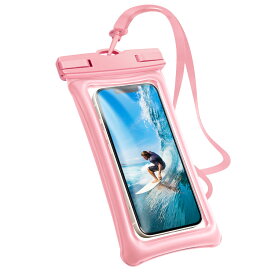 【本日24時まで、5%OFF条件なし】スマホ 防水ケース ストラップ付き クールタオル 携帯 IPX8 操作可能 iPhone iPhone15 pro max iPhoneSE ホームボタン操作 Android 大きめ 防水 旅行 多機種対応 防水ポーチ スマホケース 水中撮影 プール 浮く スマートフォン 小物入れ