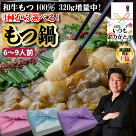 【もつ鍋 セット】6~9人前 スープ 約1kg×3 もつ 320g×3 ちゃんぽん麺 6玉 選べる 4種 スープ 味噌 醤油 塩 本場韓国 風 和牛 もつ もつ鍋 ギフト プレゼント グルメ 贈り物 お取り寄せ お中元 母の日 お歳暮 父の日ギフト 誕生日 内祝い お返し 結婚祝い【もつ鍋真】