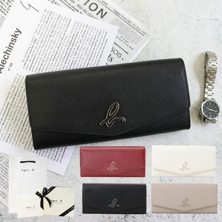 楽天市場】アニエスベー 財布 長財布 agnesb.VOYAGE ロゴ レディース 