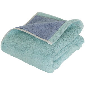 【選べる枚数(1〜10枚)】DAILY PRAIRIEリバーシブルハーフバスタオル<ミント/ブルー>(COREV-HB-BL)【今治タオル】(認定番号:第2021-823号)【送料込み価格】※こちらの商品は箱に入っており