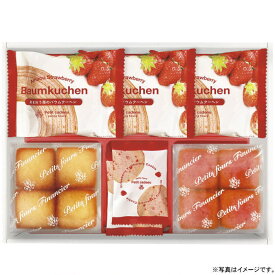 【選べる箱数（1～10箱）】あまおう苺バウムクーヘン&プチフィナンシェ ギフトボックス（FAO-20R）【送料込み価格】