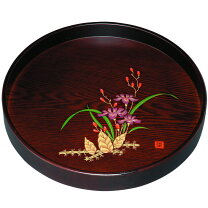 楽天市場】丸盆 蒔絵の通販