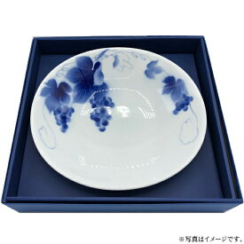 【数量限定：即日出荷】ブルーワイナリーオーバルボウル(3400-832)1個（化粧箱入）【送料込み価格】