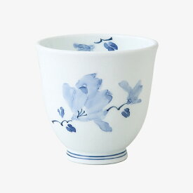 【即日出荷】中善辻が花　軽量湯呑（青・大）（250ml)（73039）【送料込み価格】
