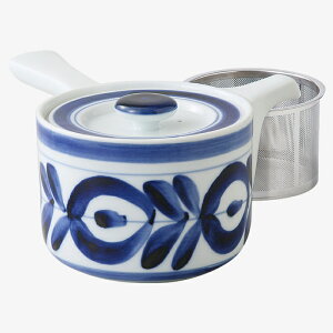 【選べる個数(1〜10個)】マジョリカ フラワー SS急須(425ml) 1個スーパー・ステンレス茶こし(73446)【送料込み価格】