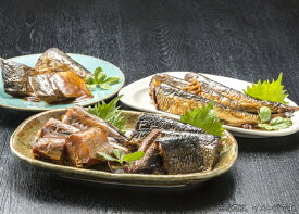 【産地直送】北海道　おが和北の煮魚セット（さば・いわし・にしん・たら）（24-4021 01）
