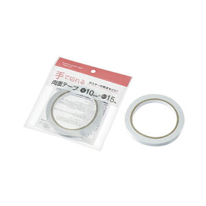 �y�Z�b�g����z10�Z�b�g ��Ő؂�闼�ʃe�[�v 10mm×15m echo1106-481AR�yt5�z