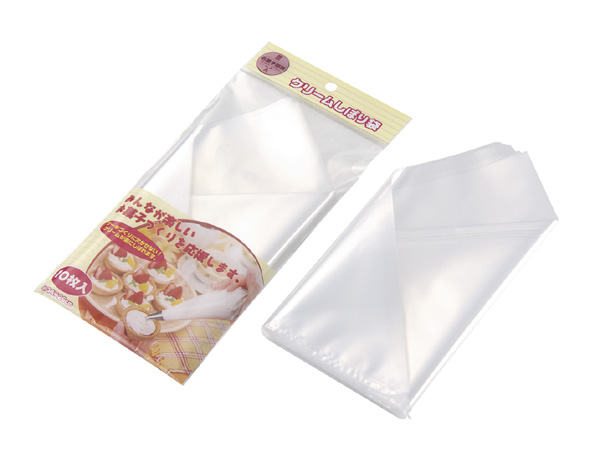 クリーム絞り袋　クリームしぼり袋　手作りケーキのデコレーションに　echo0746-047AR
