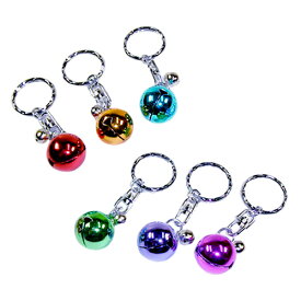 カラー鈴（親子）キーホルダー1個 tagamiP-01【メール便対応一個口で12枚まで同梱可】【t5】