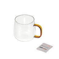 【セット売り】6個セット 耐熱ガラスマグ 350ml 500ml ブラウン グリーン マグカップ echo0499-367S【t5】