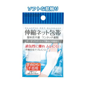 【セット売り】12個セット　伸縮ネット包帯（手のひら・手首用）　seiwa41-092AK【メール便対応一個口で1セット（12個）まで】【t5】