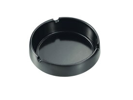 メラミン灰皿丸型Φ90（黒）echo0836-061AK【午前中のご注文で当日出荷　土日祭日定休日は除く】【t5】