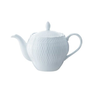 ノリタケ【シェールブラン】ティーポット(小)(茶こし付) cherblanc noritake 1655L/T94823【pointn】