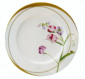 【ノリタケ】21cmデザート皿 レディバグ スイトピー T772-5/T59811【z】【t5】