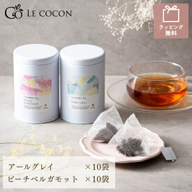 フレーバーティー 2種セット 紅茶 飲み比べ セット アールグレイ ピーチ ベルガモット ギフト 贈り物 プレゼント 手土産 おしゃれ 詰め合わせセット ティーバッグ おすすめ ラッピング メッセージカード オリジナル ギフタ 送料無料 即日発送 母の日 父の日