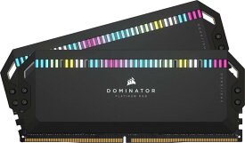 CORSAIR iCUE DDR5-6200MHz デスクトップPC用 メモリ DOMINATOR PLATINUM RGB シリーズ