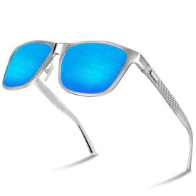 [Glazata] 偏光サングラス UV400 紫外線カット メタルフレームスポーツサングラス ドライブ/野球/自転車/釣り／ランニング／ゴルフ／運転 男女兼用