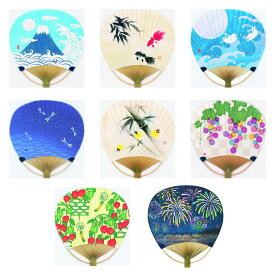 名入れうちわ 竹うちわ 唐月 B 初盆 法事 100本×240円
